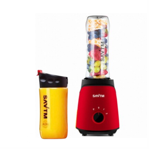Personal Smoothie Blender with 2 Portable Bottles