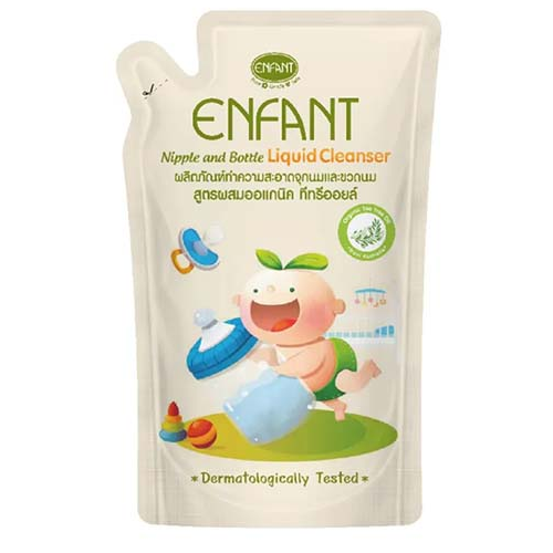 Baby Bottle Nipple Cleaner, Dual Cleansing Formula, 1 Sachet, 600ml