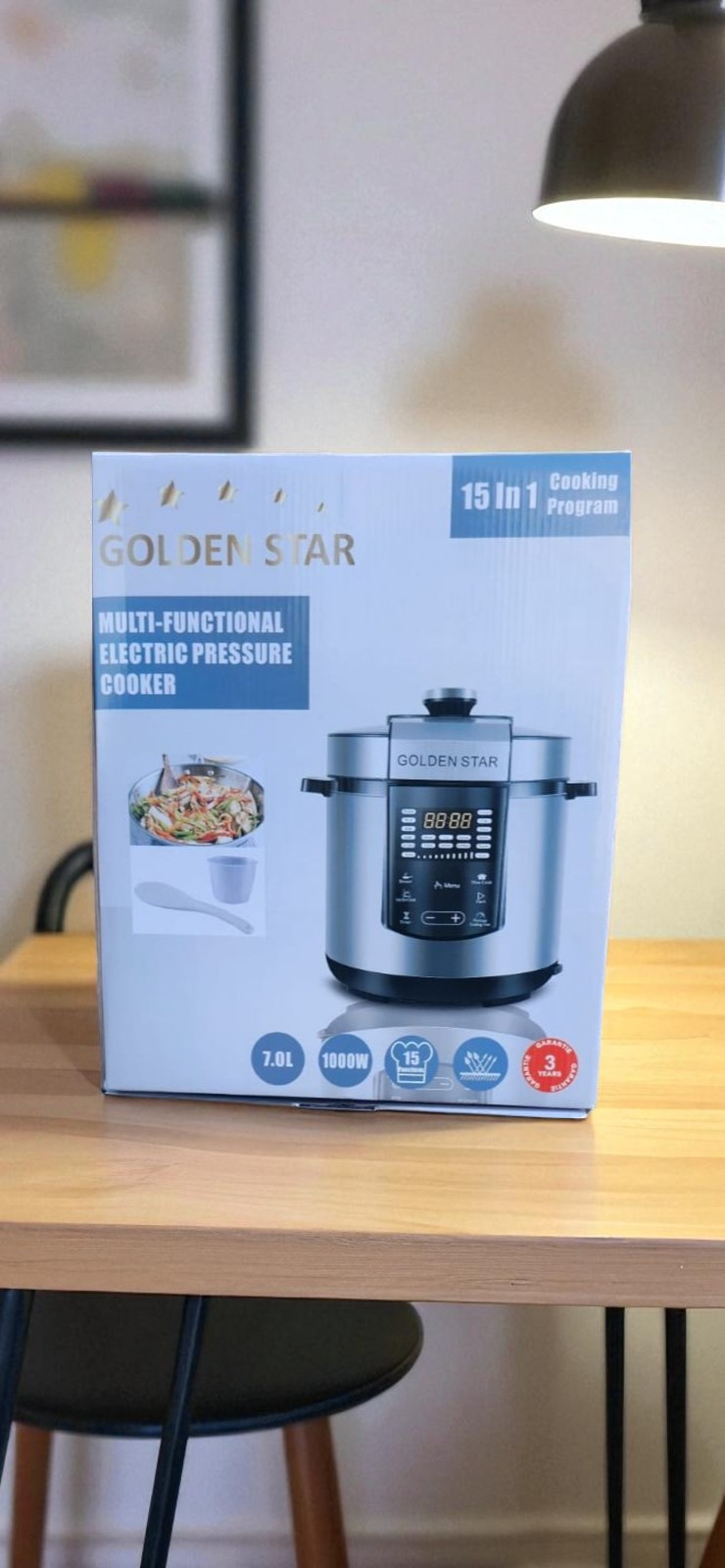 Golden Star Multi-Functional Electric Pressure Cooker