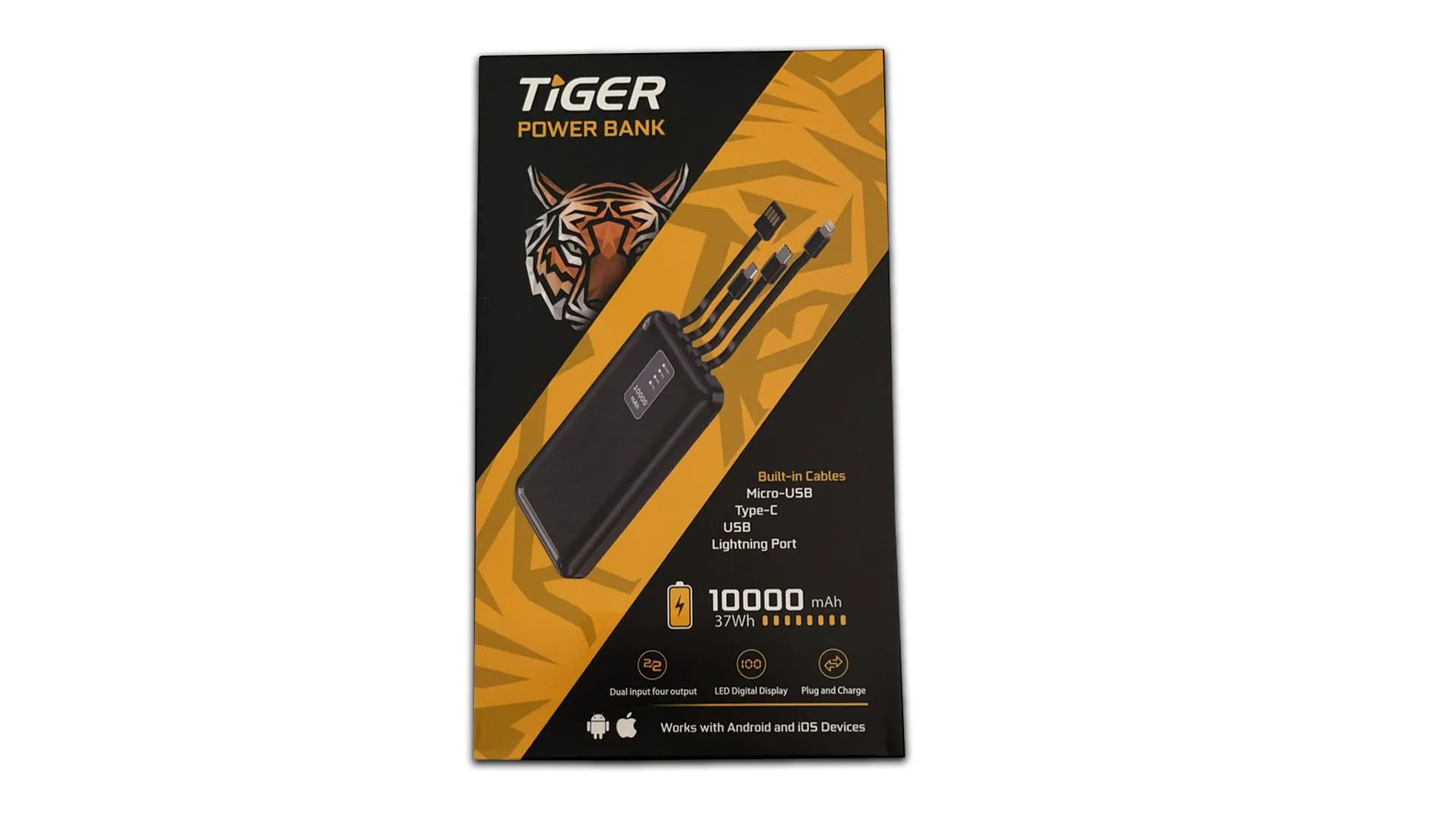 Tiger Power Bank 10000mAh T-PB10