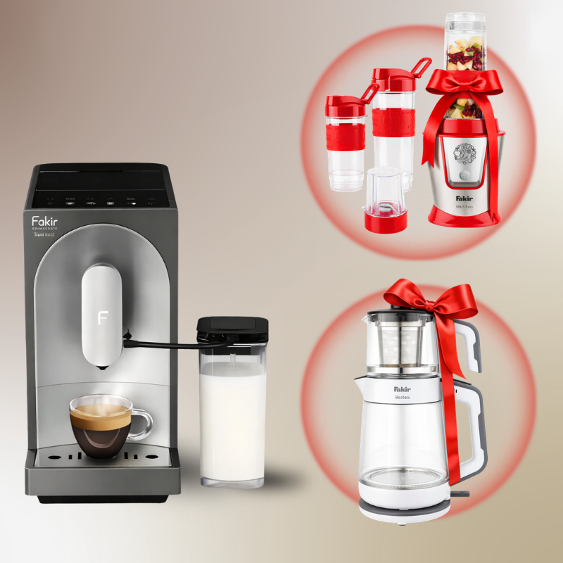 Fakir Vkm6018 - Espresso Makers - Black + Gift