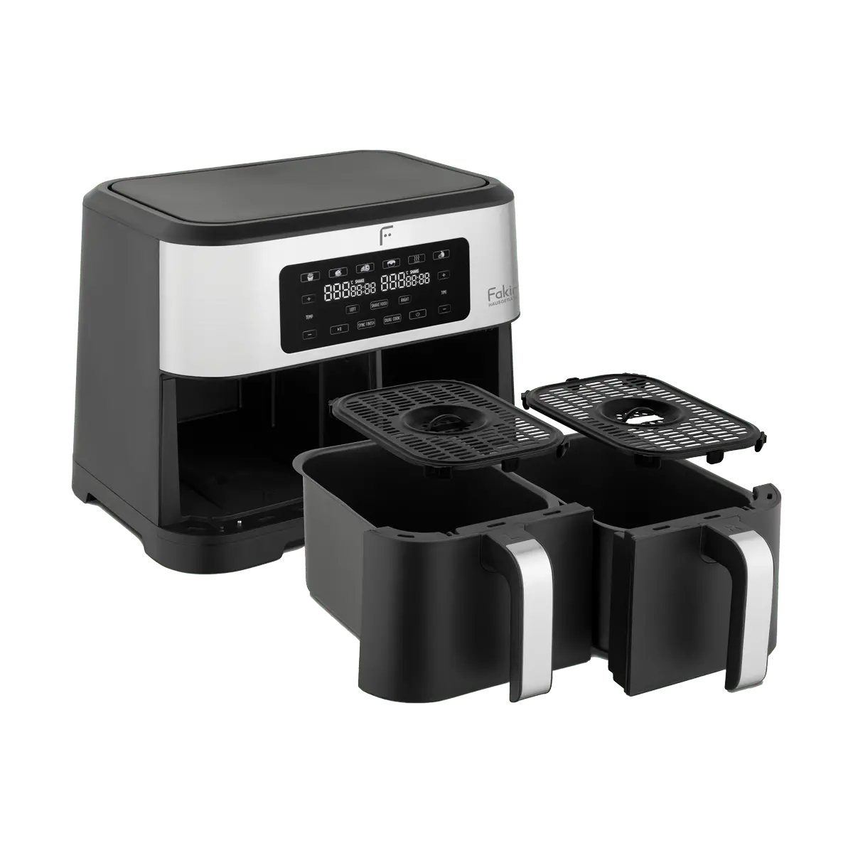 Fakir Premium Cherry / Air Fryer 6 Different Cooking Programs, 8.5 Liters, Digital Display