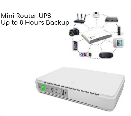 UPS Mini Router Power Bank 8800 Mah Geatix