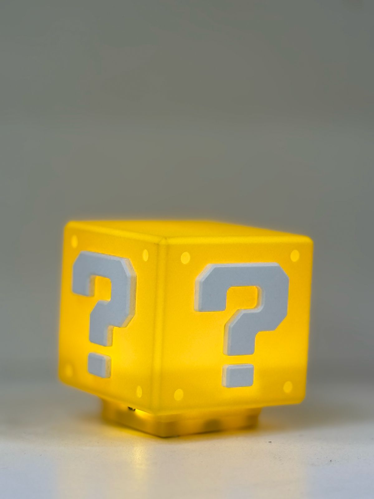LED Question Mark Super Mario Night Light