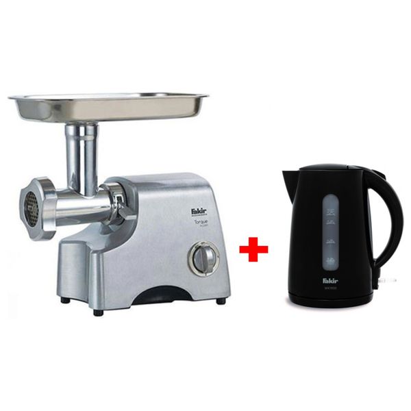 Fakir Torque Pro2000 - Meat Grinder+Fakir WK1000 - Kettle Gift