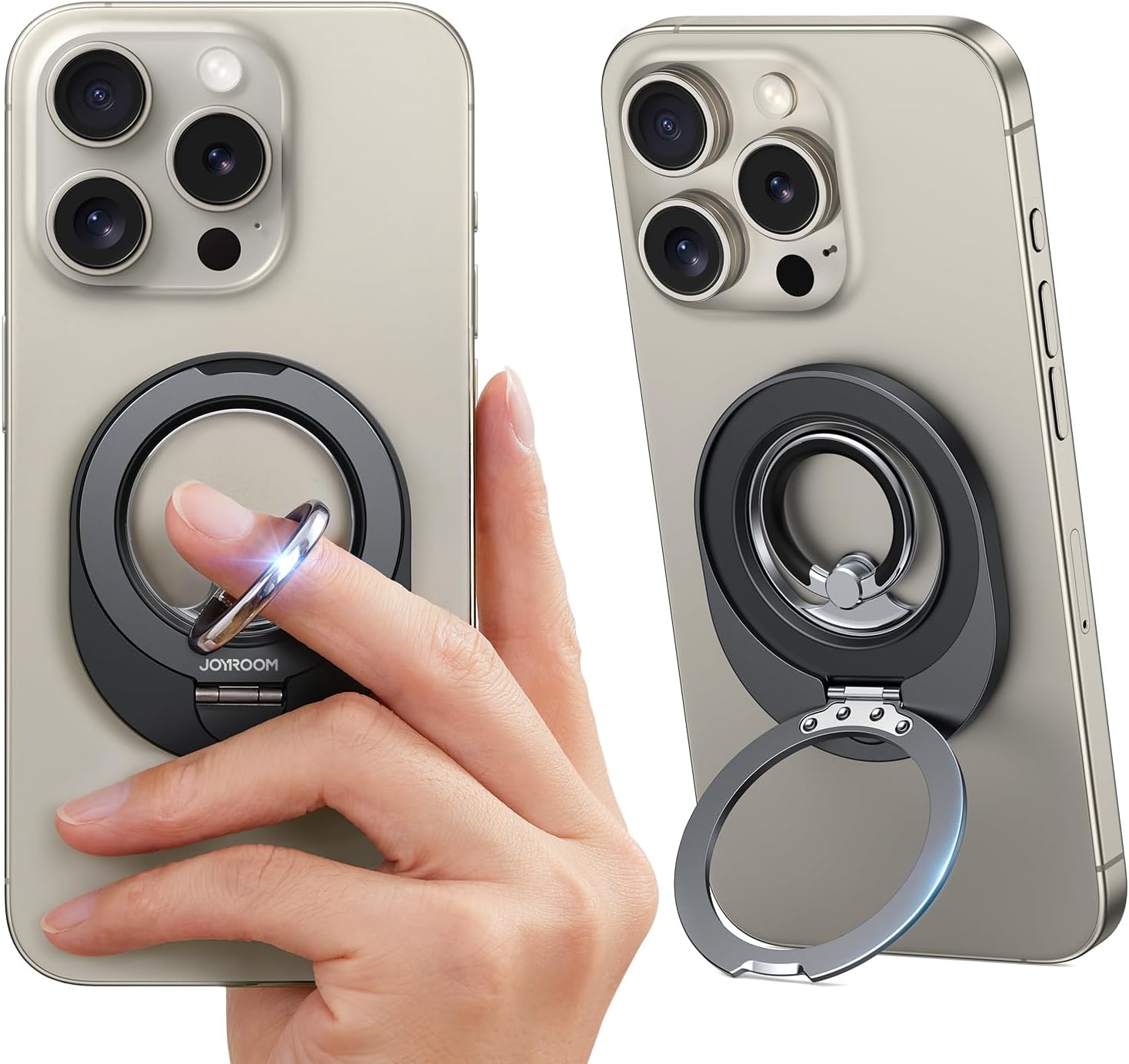 JOYROOM Magnetic Phone Grip Holder Ring Stand Holder 360° Rotate