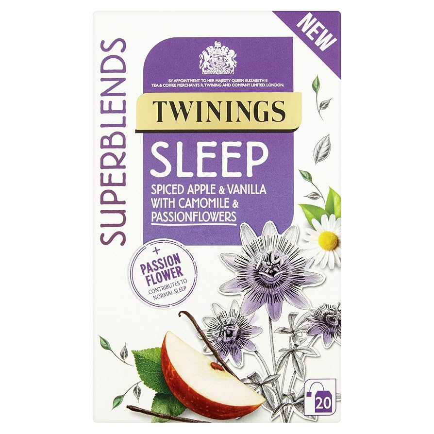 Twinings Sleep Spiced Apple & Vanilla with Chamomile & Passion Flower, 30 g