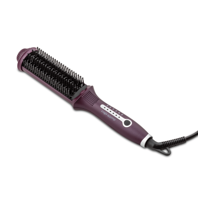 Illusion Effect Ionic Hair Straightening Brush (Violet)