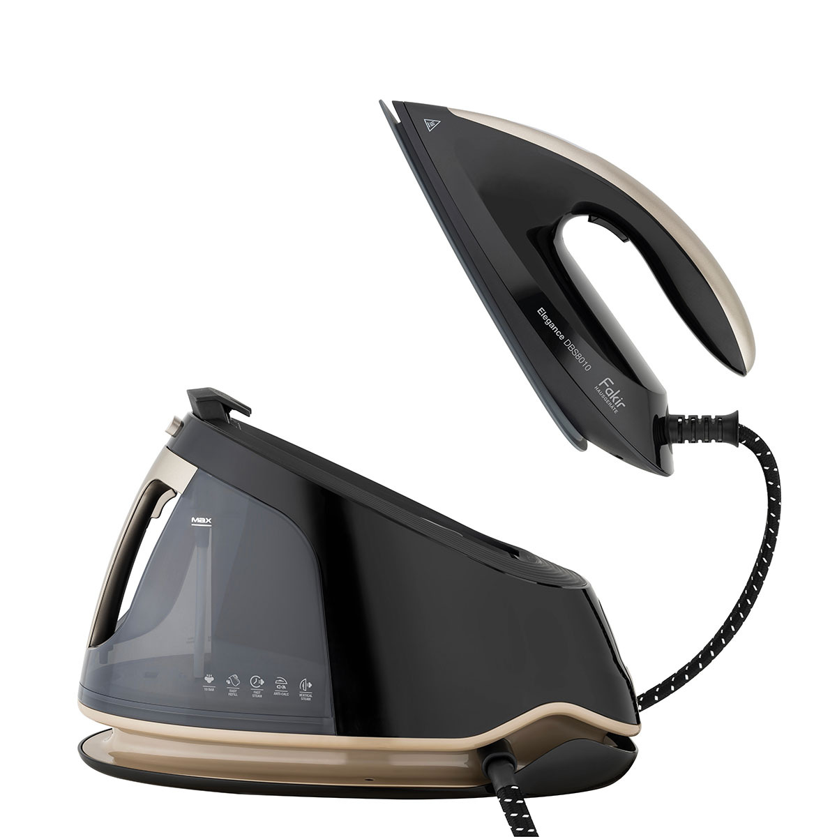 Fakir Elegance DBS 8010 Steam Generator Iron Gold