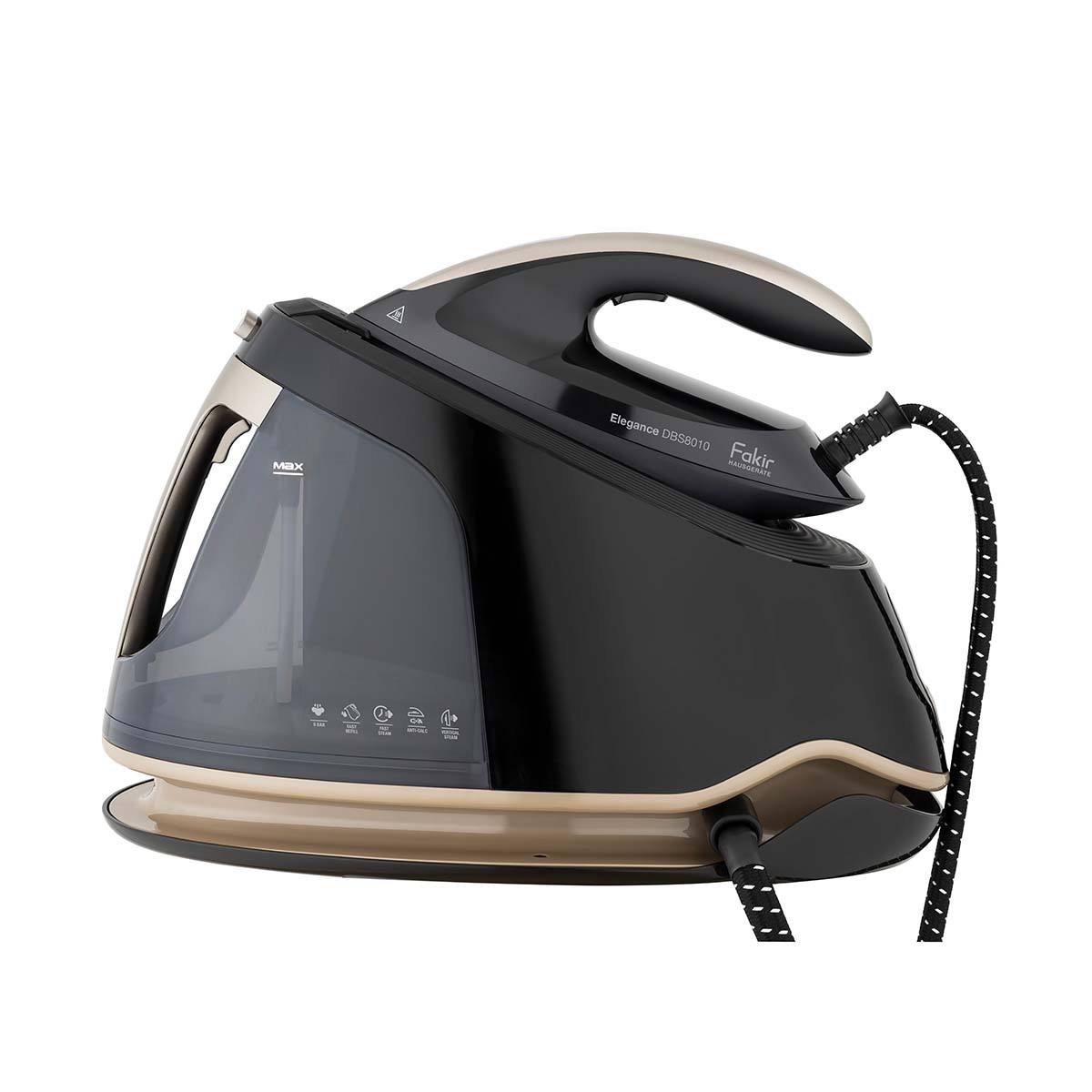 Fakir Elegance DBS 8010 Steam Generator Iron Gold