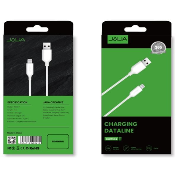 Jaua AW028 - Cable USB To Lightning - 1m