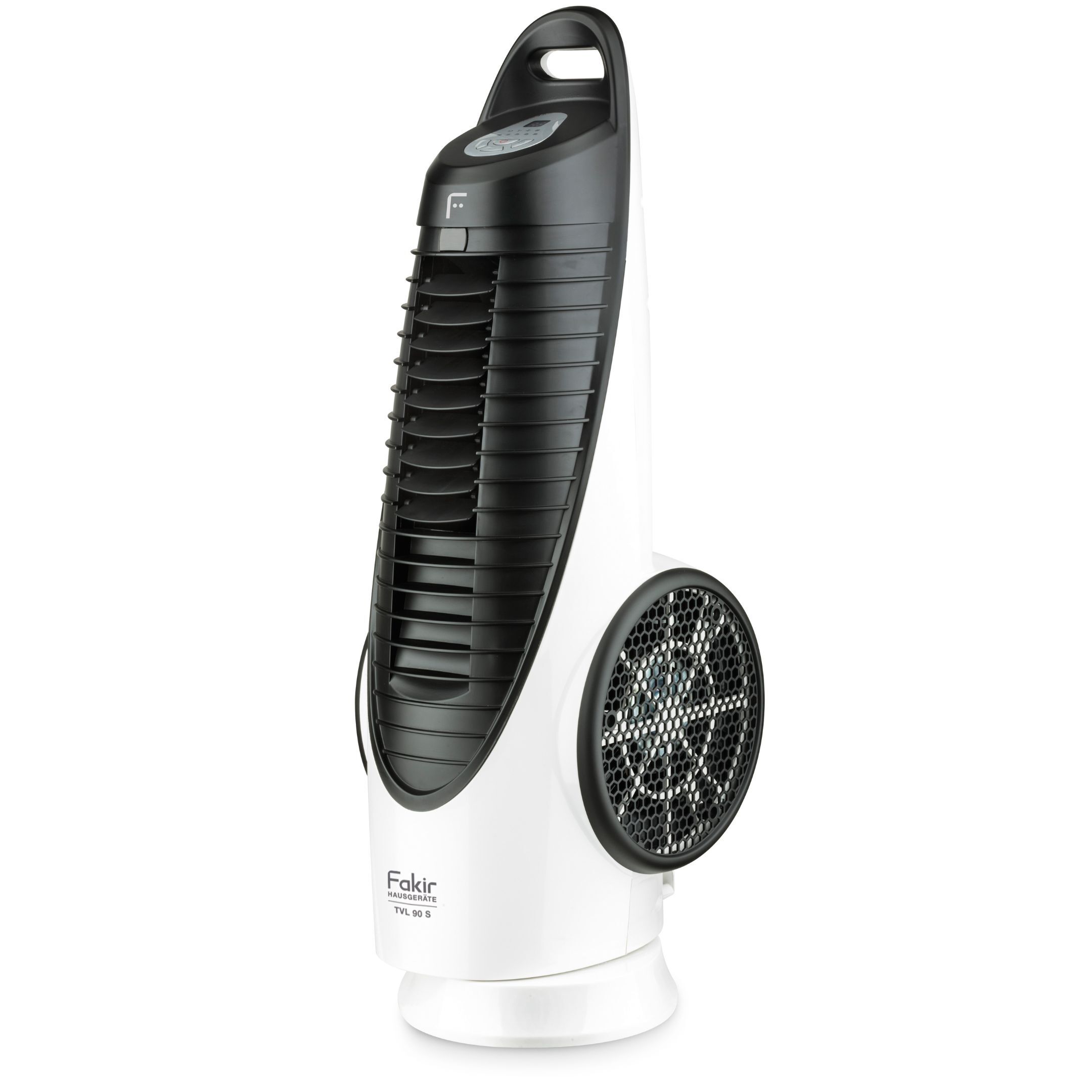 Fakir TVL 90 S Tower Type Fan with Temperature Display, Silent Control Panel+Fakir WK1000 - Kettle Gift