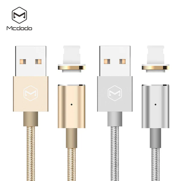 Magnetic fast charging lightning cable 8 pin