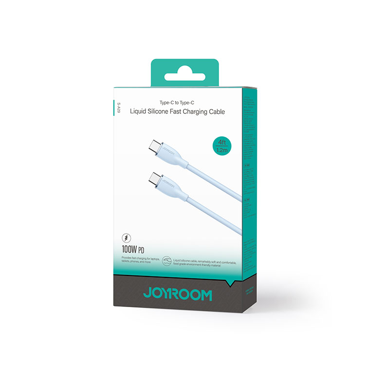 Jerome USB-C/Type-C to USB-C/Type-C 100W Fast Charging Cable, Length: 1.2m