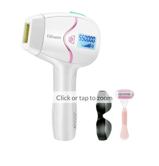 Edousin Laser Hair Removal Permanent Remover Device-2 Flash Mode