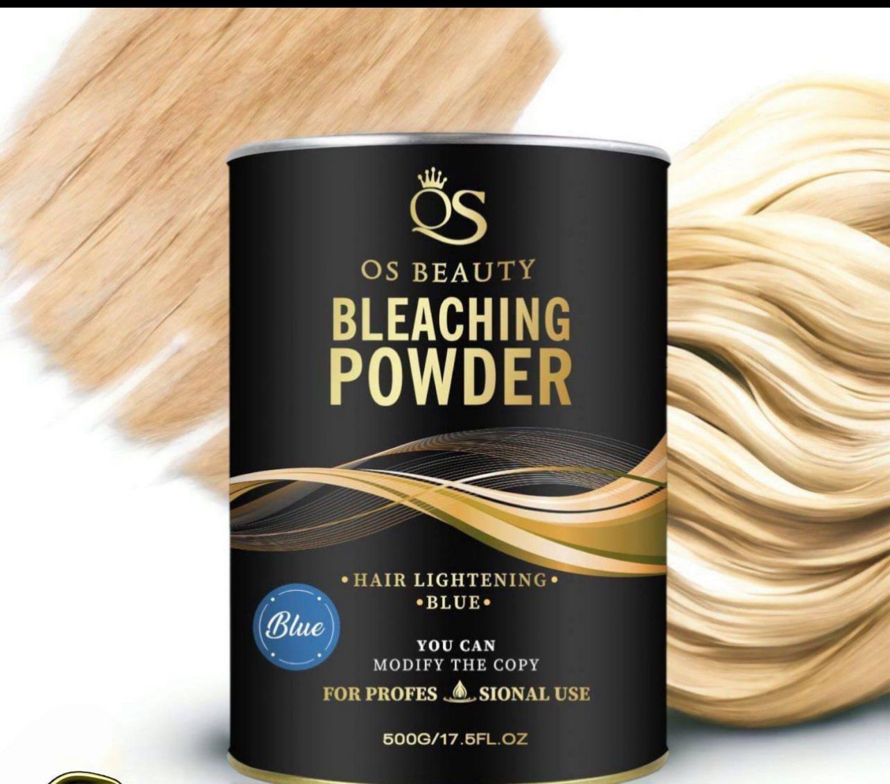 OS Beauty Blue Bleaching Powder