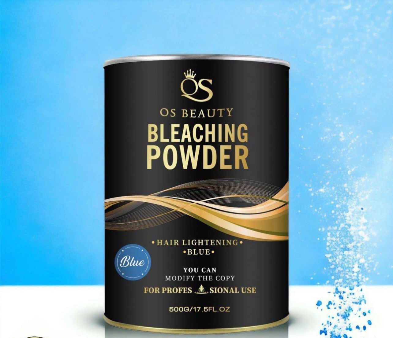 OS Beauty Blue Bleaching Powder