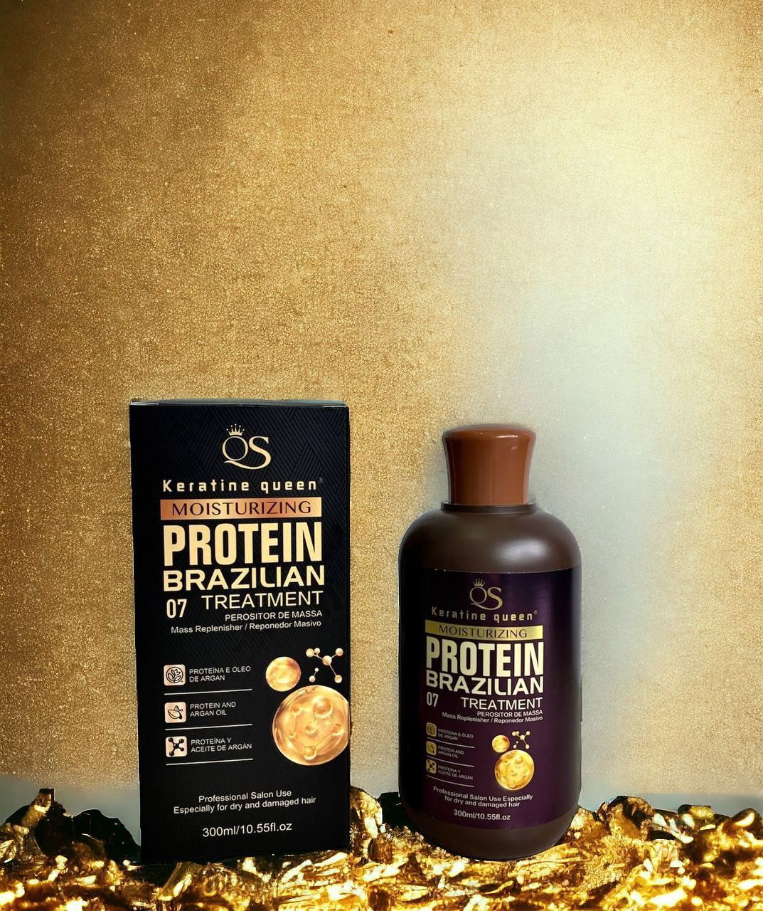 Keratine Queen Moisturizing Protein Brazilian Treatment