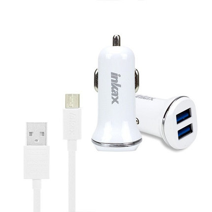 Inkax Micro Car Charger (CD/CC-13-MICRO) Micro USB