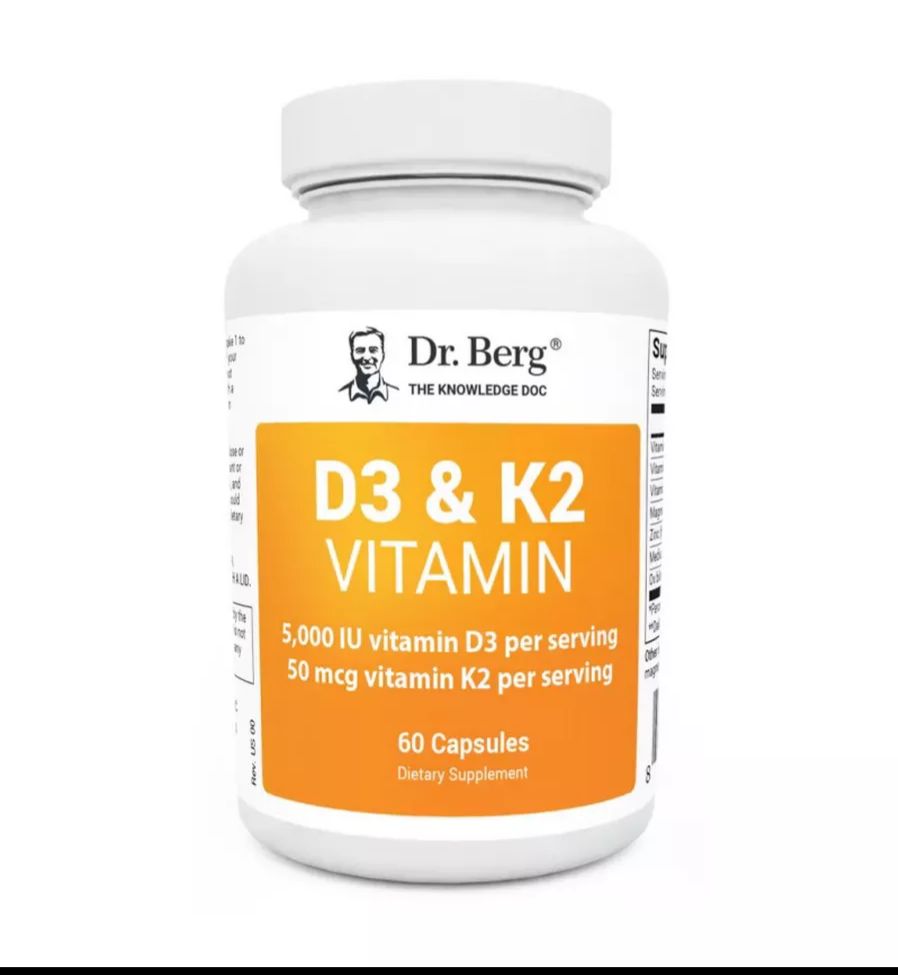 Dr. Berg D3 & K2 vitamin