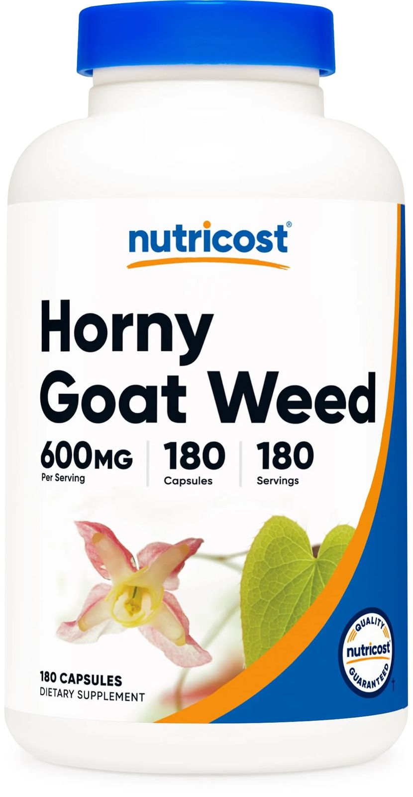 Nutricost Horny Goat Weed Extract Epimedium - 180 Capsules