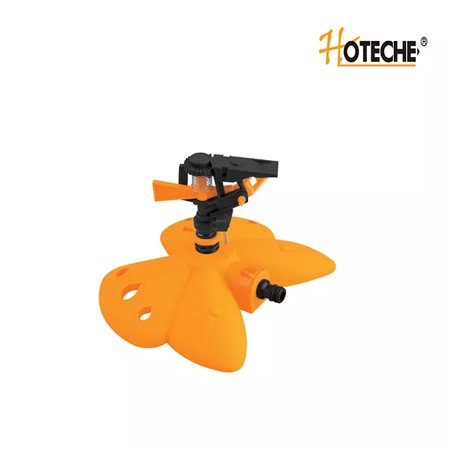 Plastic Impulse Sprinkler With Butterfly Base