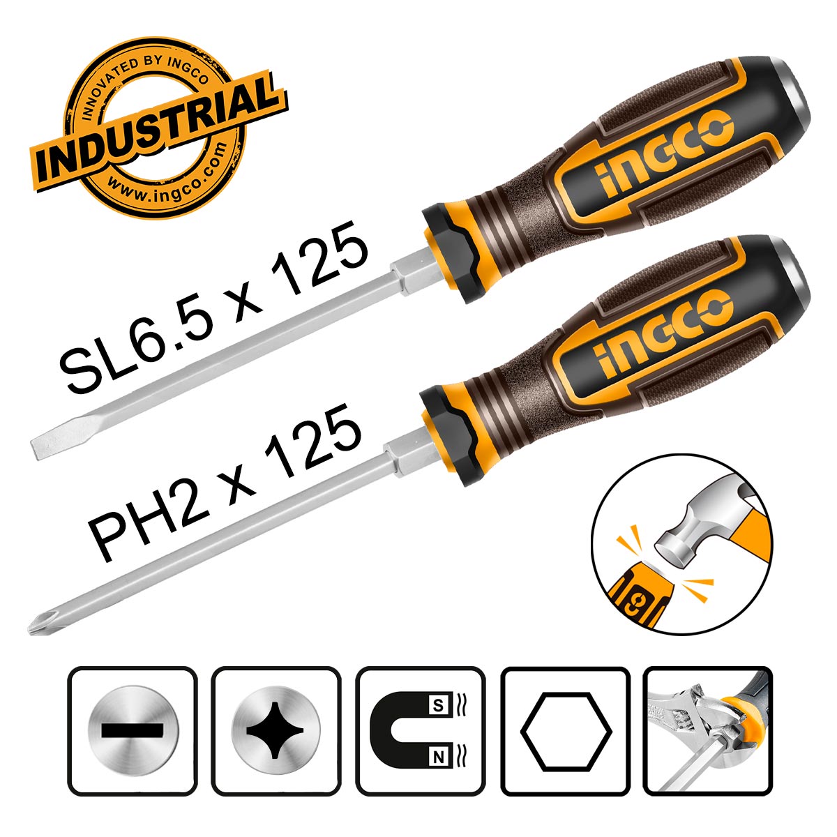 درنفيس مزدوج عدل+مربع مطرقة