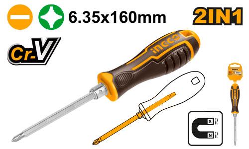 2 IN 1 Screwdriver set 160mm