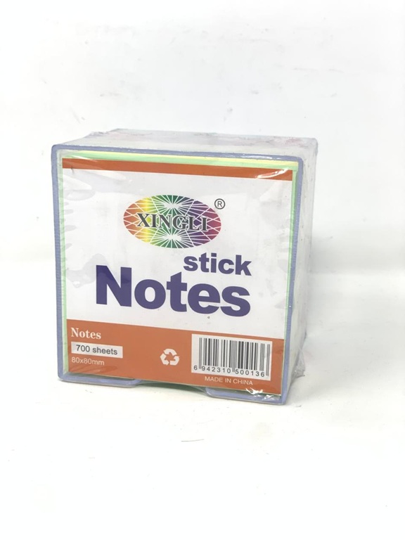 کاغەزی تێبینی ڕەنگاوڕەنگ ٧٠٠ وەرەقە بەبێ ستیکەر