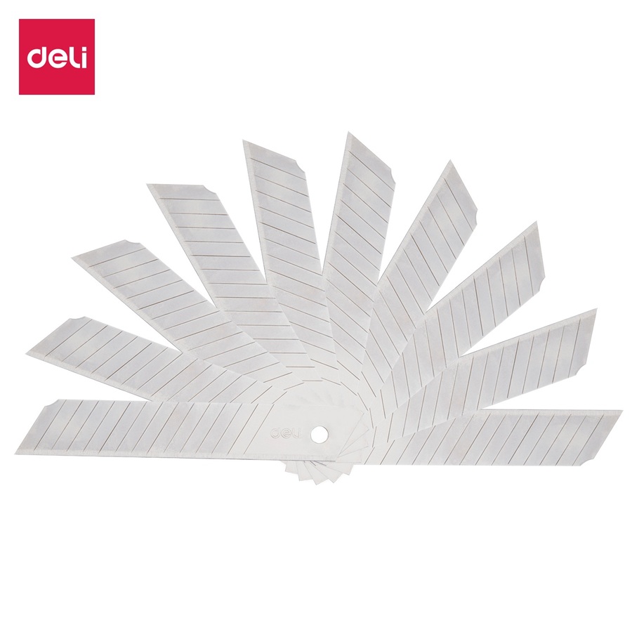 شفرات احتياطية للمشرط 18 مم Deli