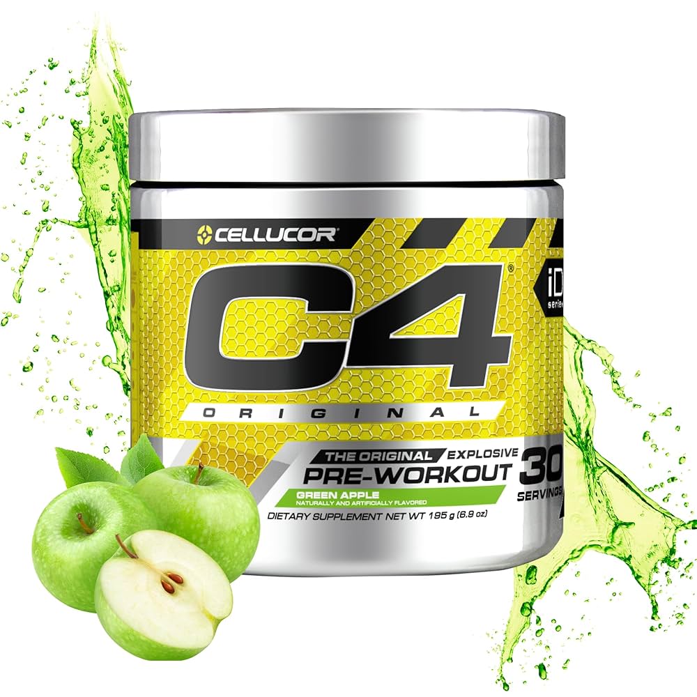 Cellucor C4 Original ID-30Serv.-390G-Green apple color option