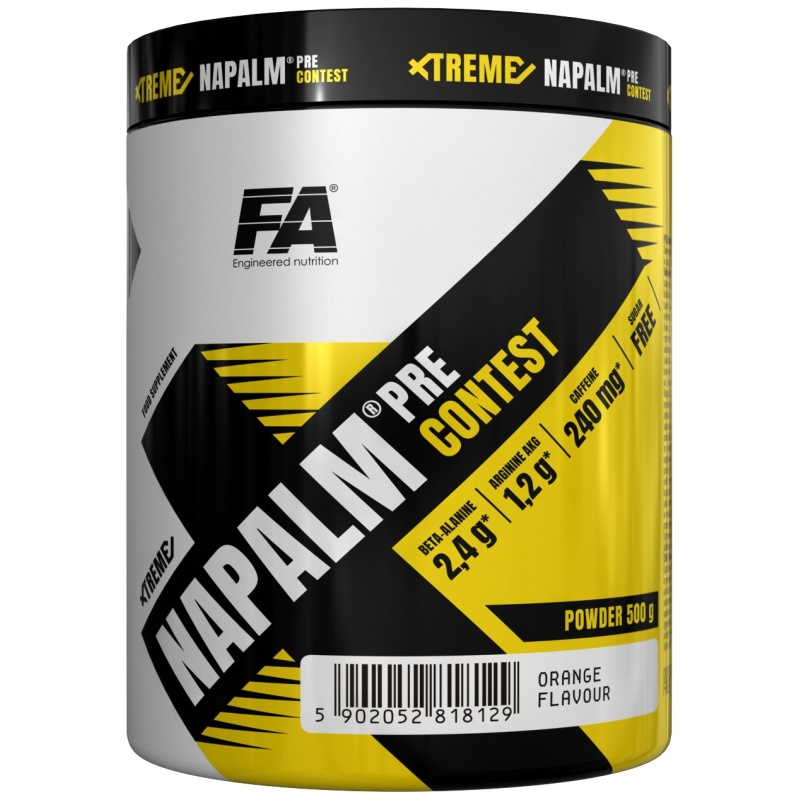 Napalm Pre Contest Pre-workout 500g – Fitness Authority