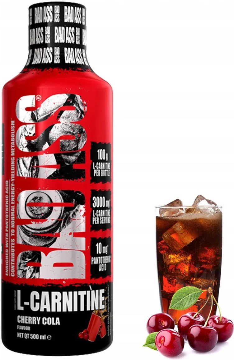 BAD ASS L-CARNITIN 500ml Cherry-cola flavour