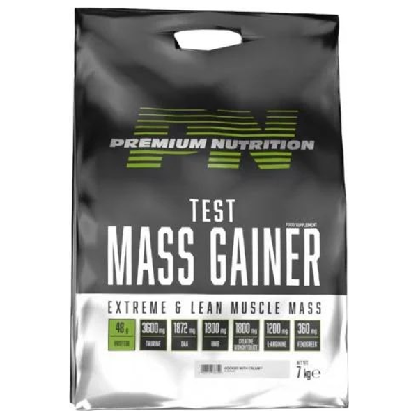 Premium nutrition mass gainer-TEST-CHOCOLATE 7kg