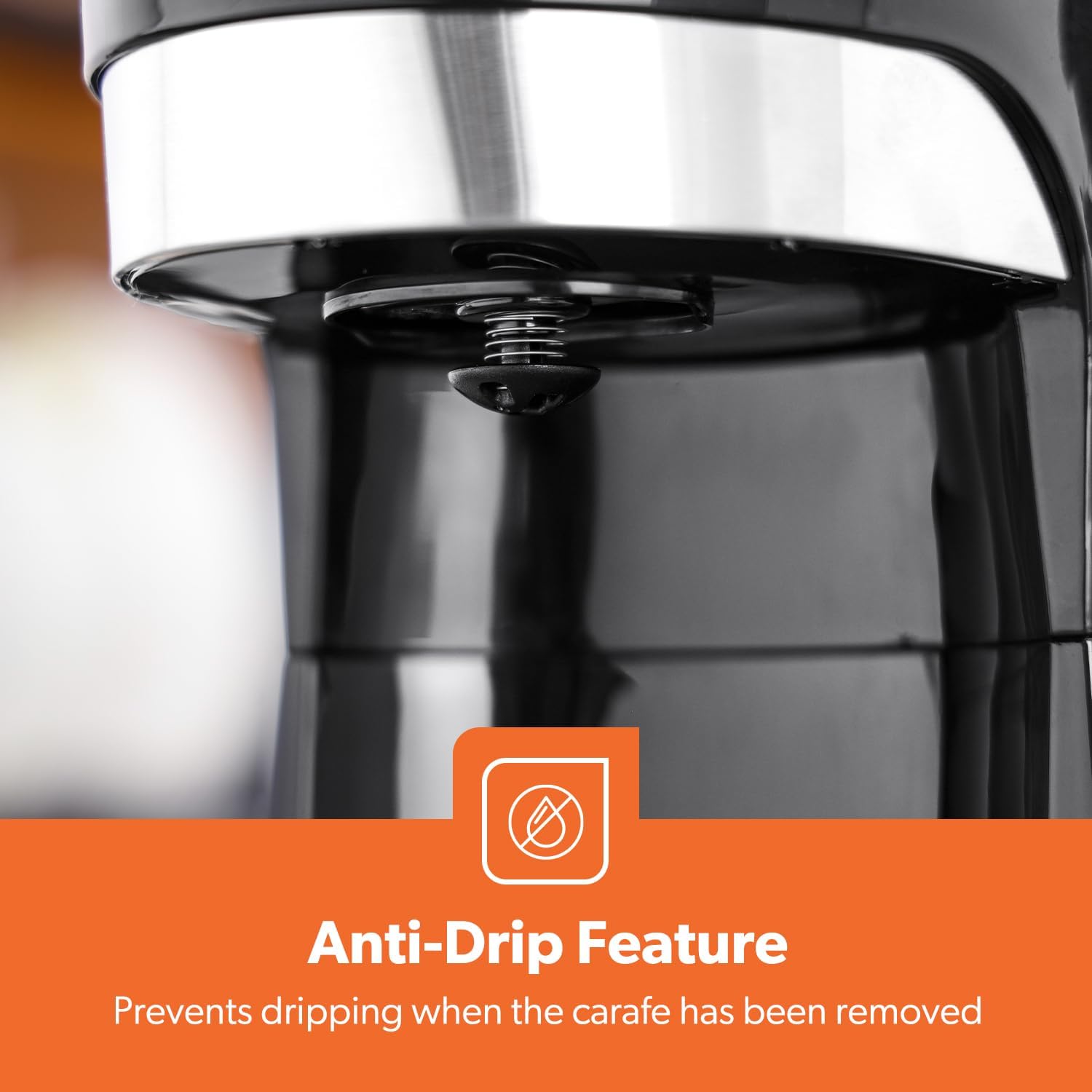 Geepas-Coffee Maker, 1.5L Filter Coffee Machine