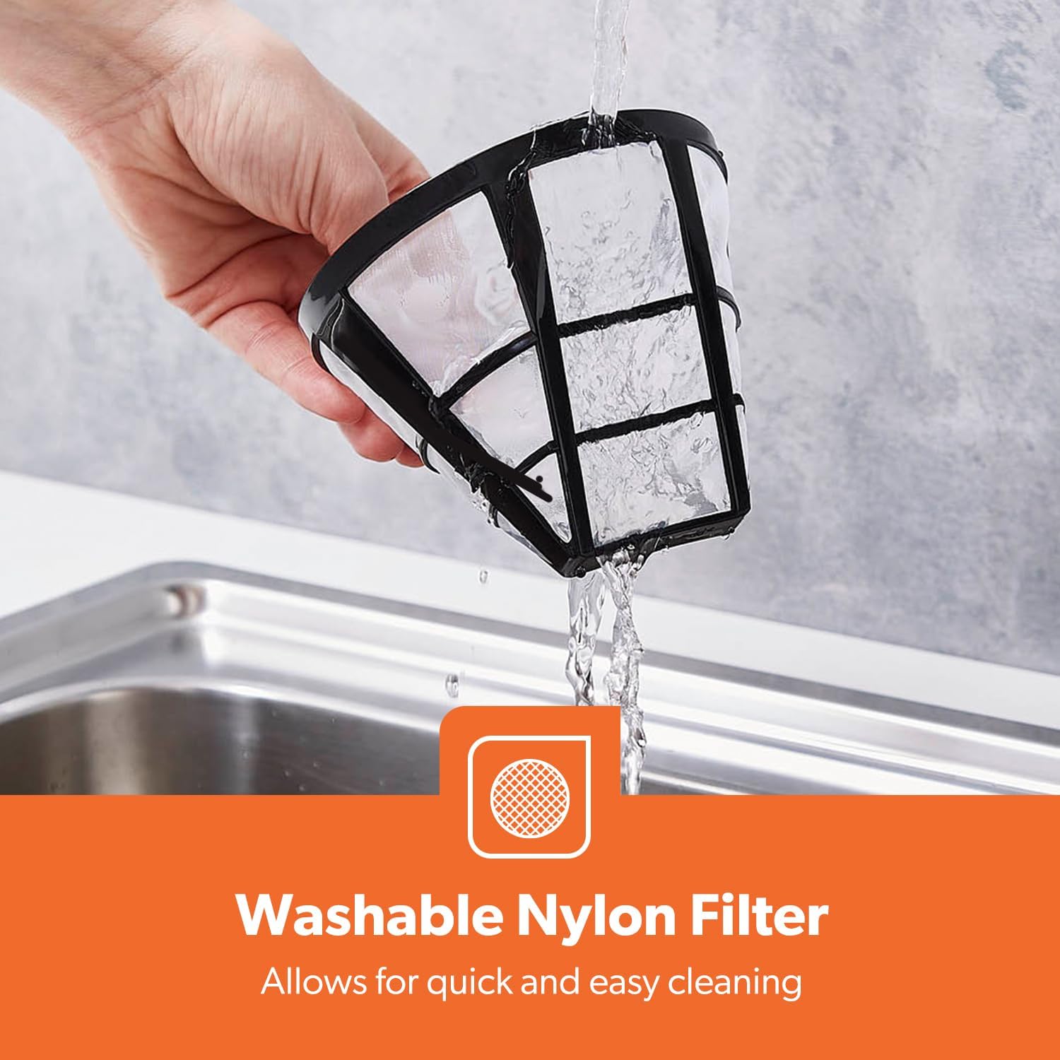 Geepas-Coffee Maker, 1.5L Filter Coffee Machine