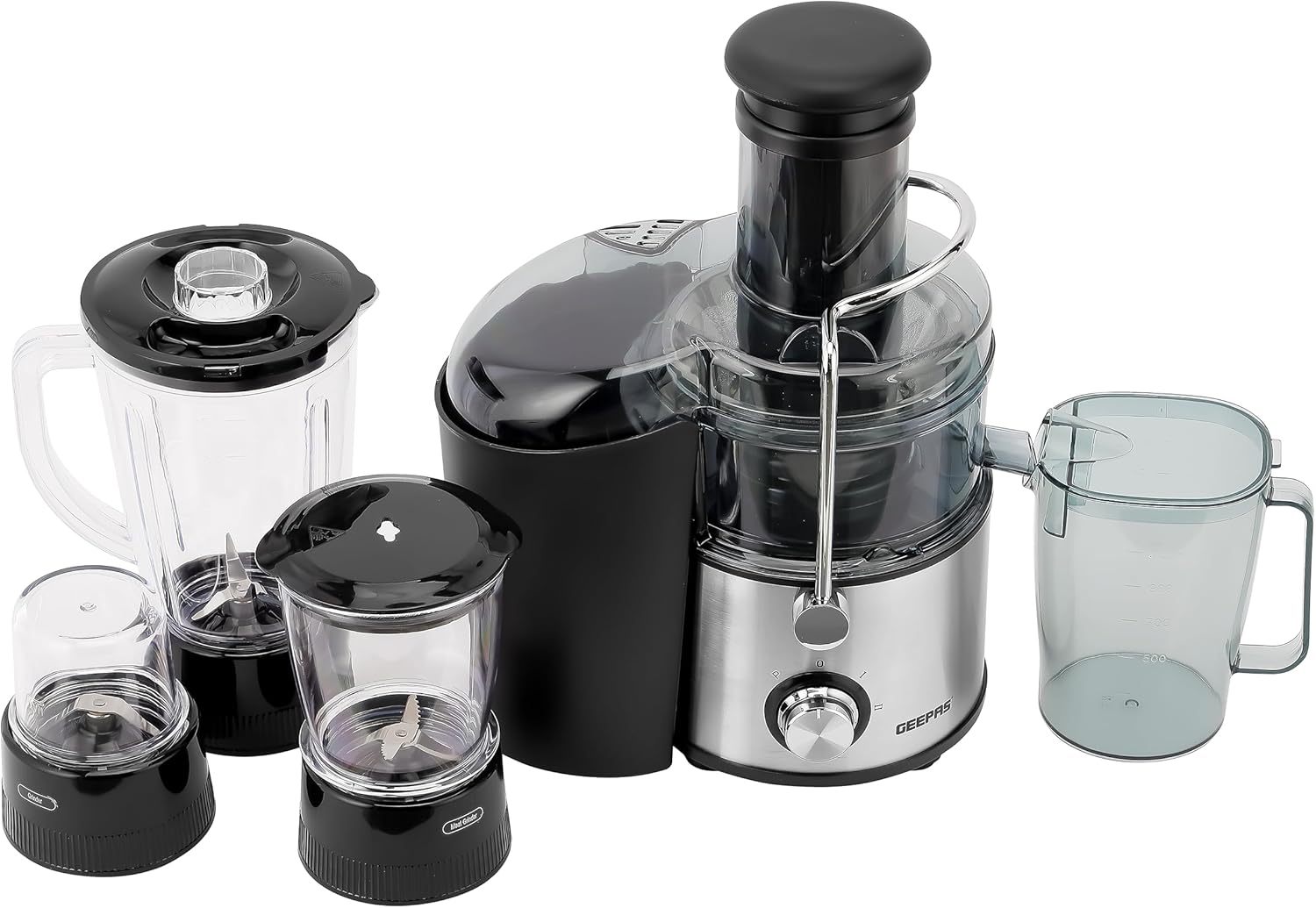 GEEPAS 4-in-1 بڵەندەر و دروستکردنی شەربەت GSB44016