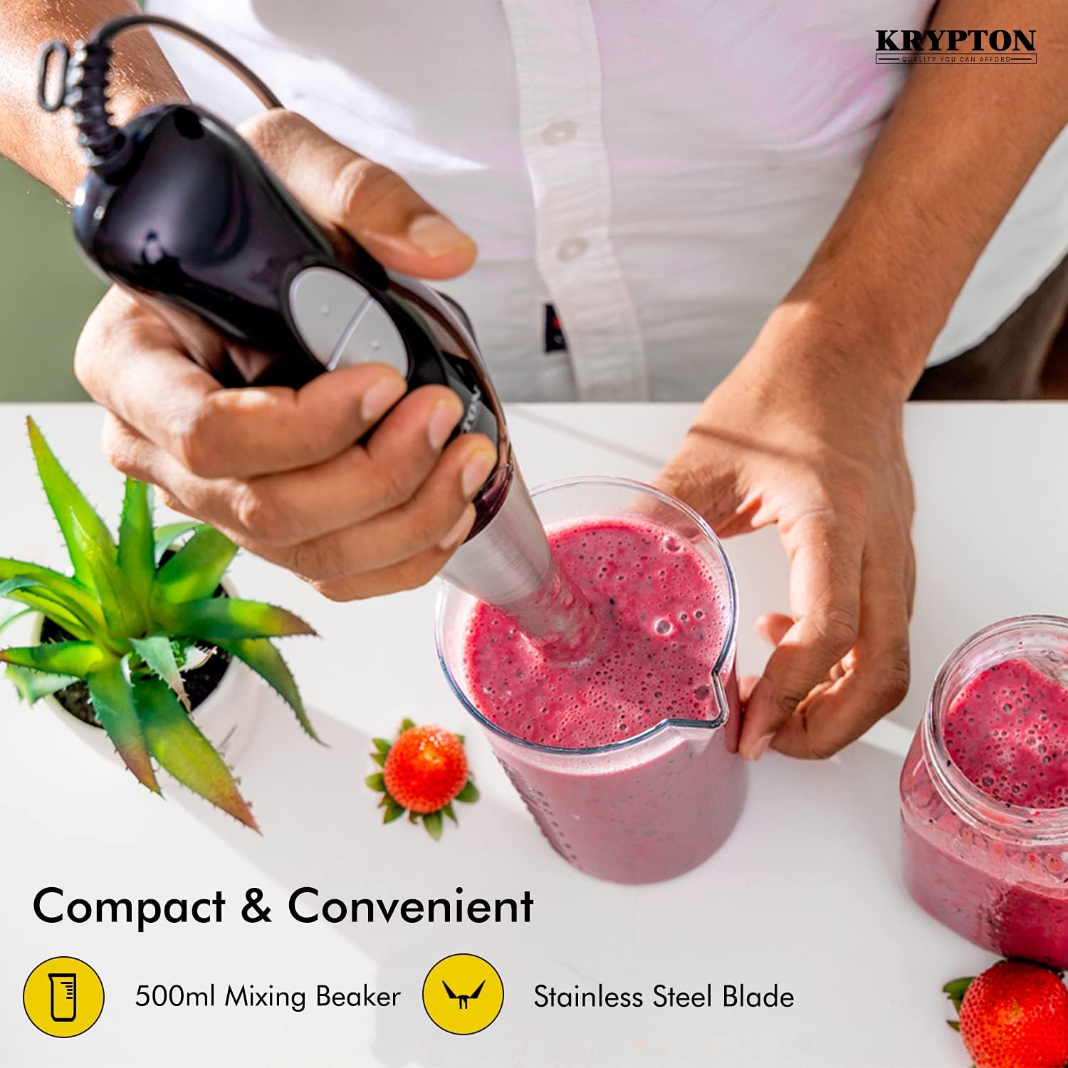 میکسەری دەستی بەهێزی 200W لە کرپتۆن