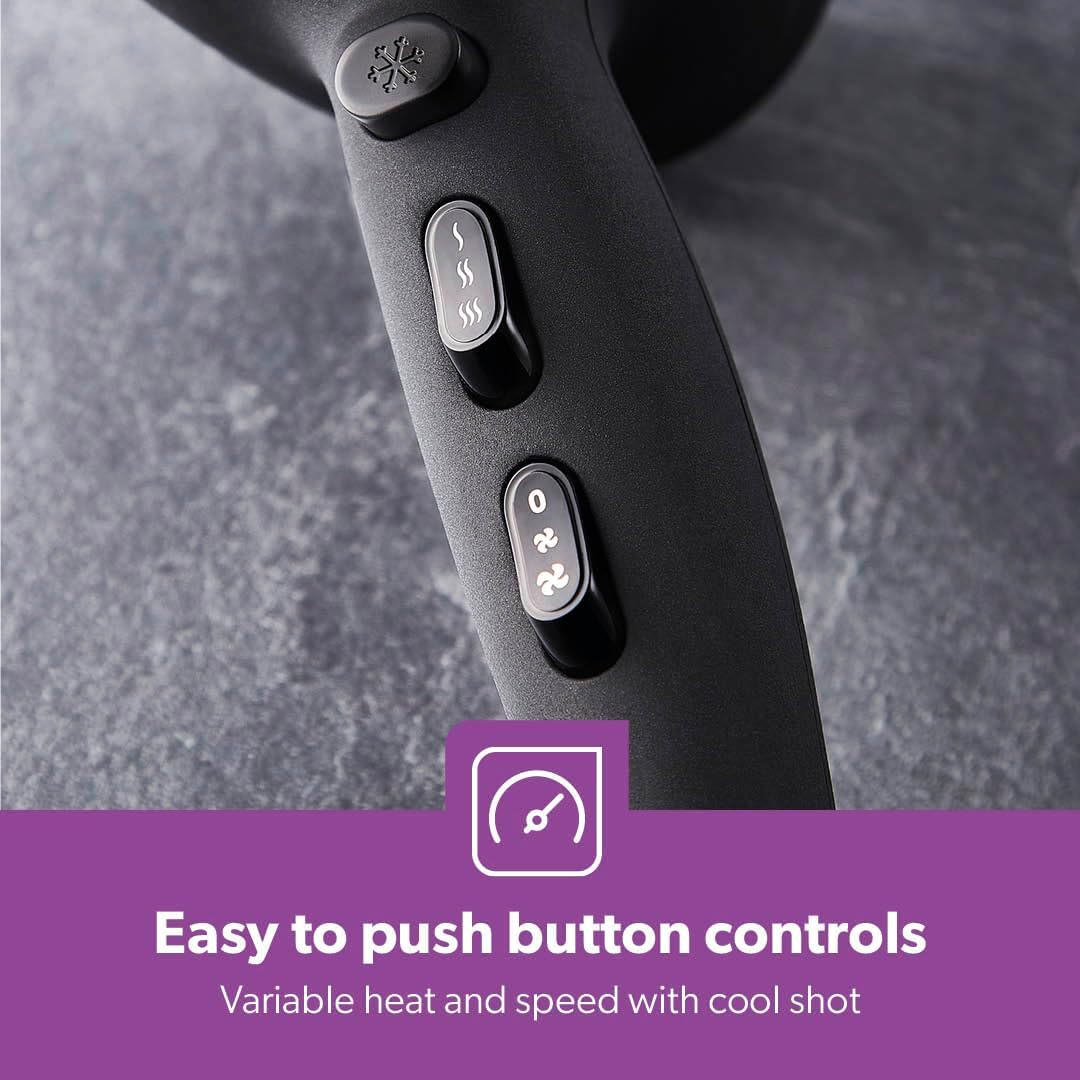 GHD86019 2200W ووشککەرەوەی قژی بەهێز لە گیپاس