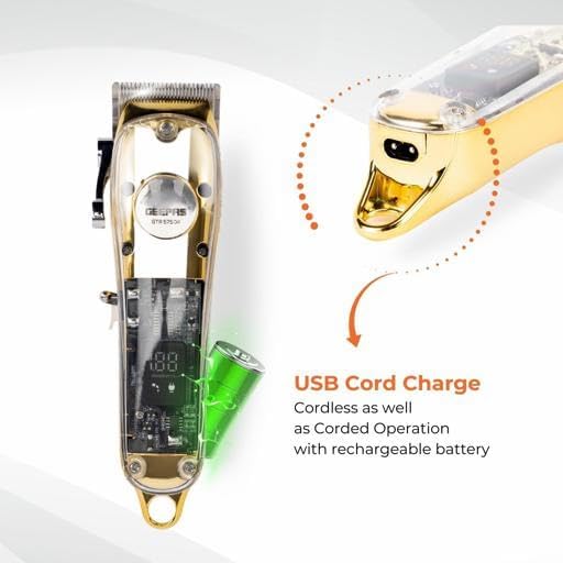 ماكينة حلاقة الشعر الرقمية الاحترافية من جيباس - GTR57504