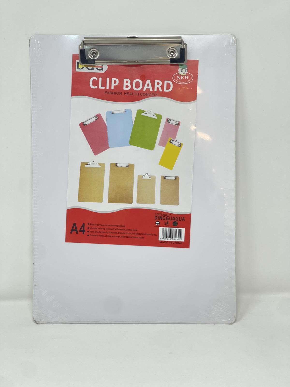 DGS A4 Clip Board color option