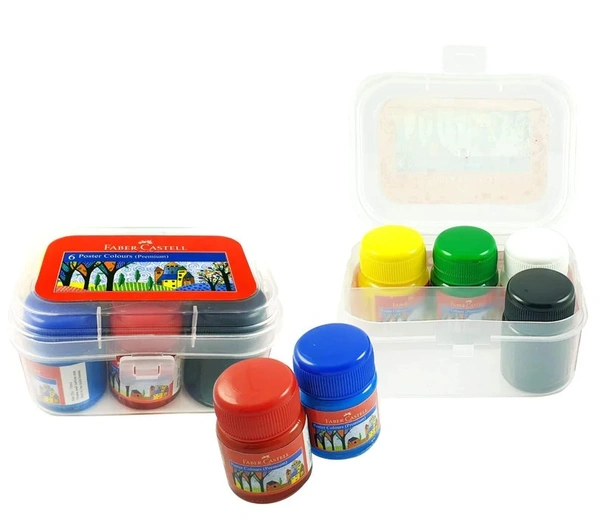 Faber Castell Poster Colour Sets 6pcs