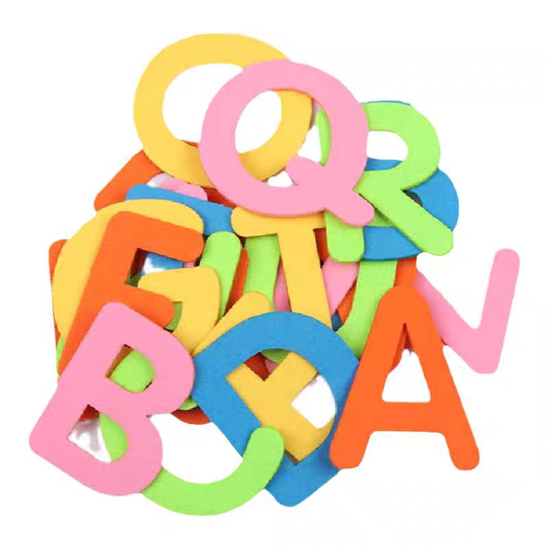 Colorful Foam Letter Alphabet Stickers
