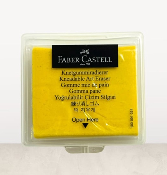 Faber-Castell Kneaded Colored Art Eraser Soft and Durable Rubber