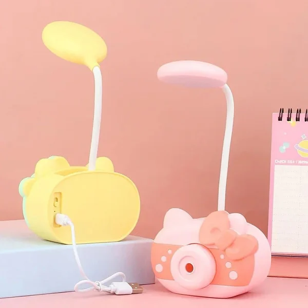 مصباح ليلي LED 3 في 1 مع حامل ومبراة