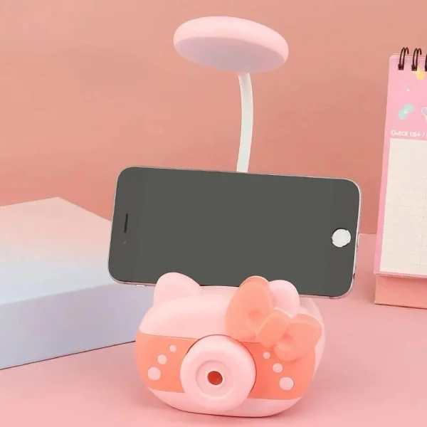 مصباح ليلي LED 3 في 1 مع حامل ومبراة