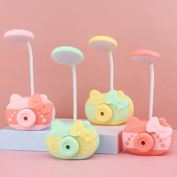 مصباح ليلي LED 3 في 1 مع حامل ومبراة