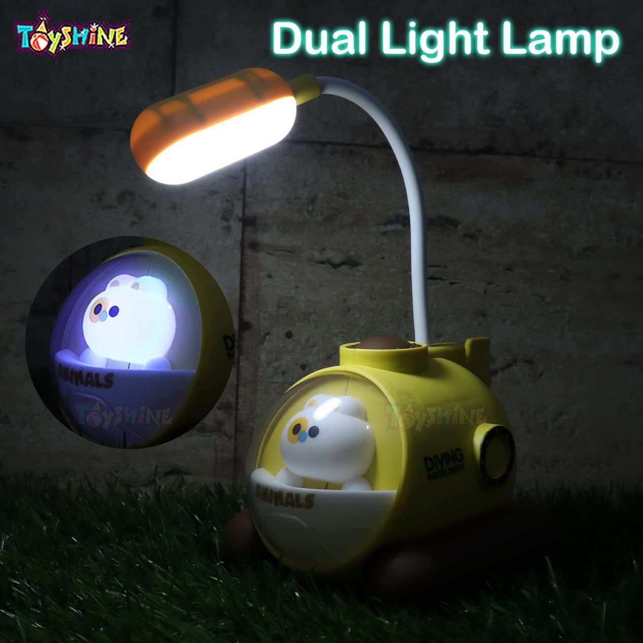 Toyshine 2 in 1 لامپی سەر مێز و چرای شەوانە