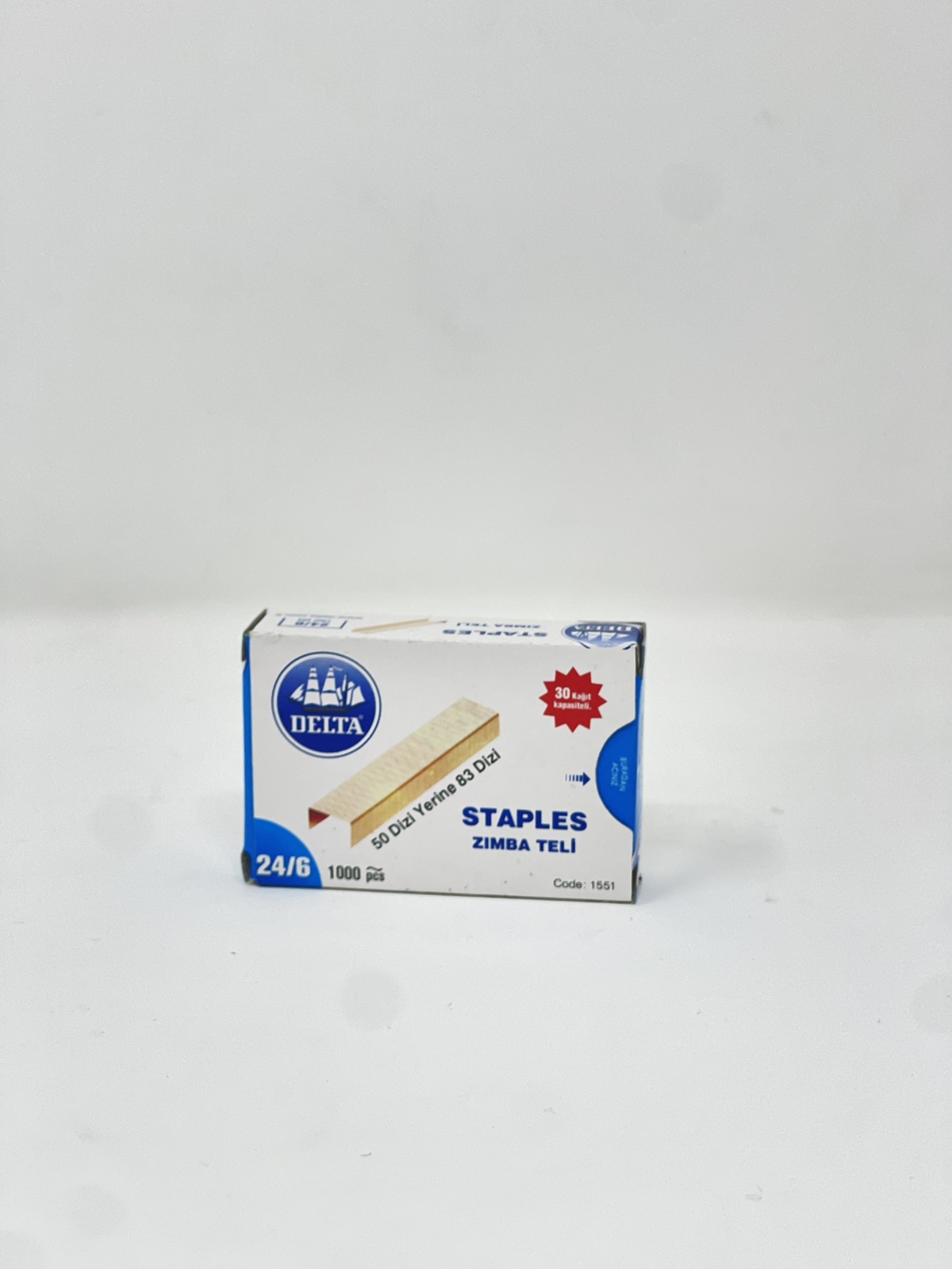 DELTA Staples No. 24/6 color option