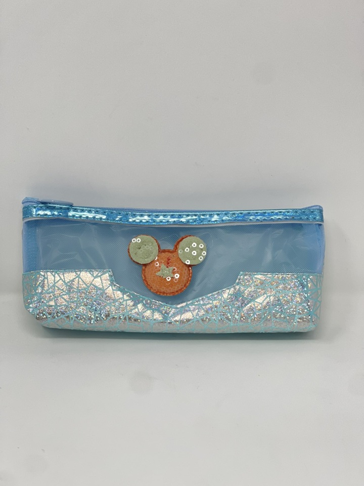 Cute Pencil Case Transparent Pouch color option